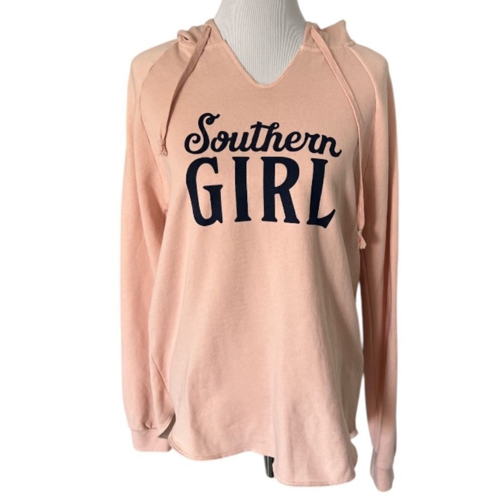 Paula Deen Southern Girl Hooded Sweatshirt size L
